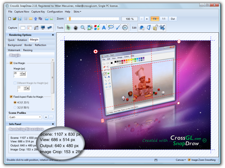 Windows 8 CrossGL SnapDraw full